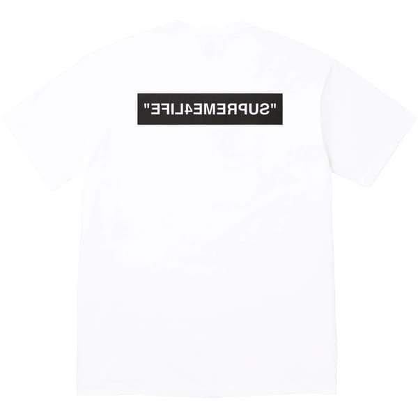 Supreme 4 Life Tee - White (front)