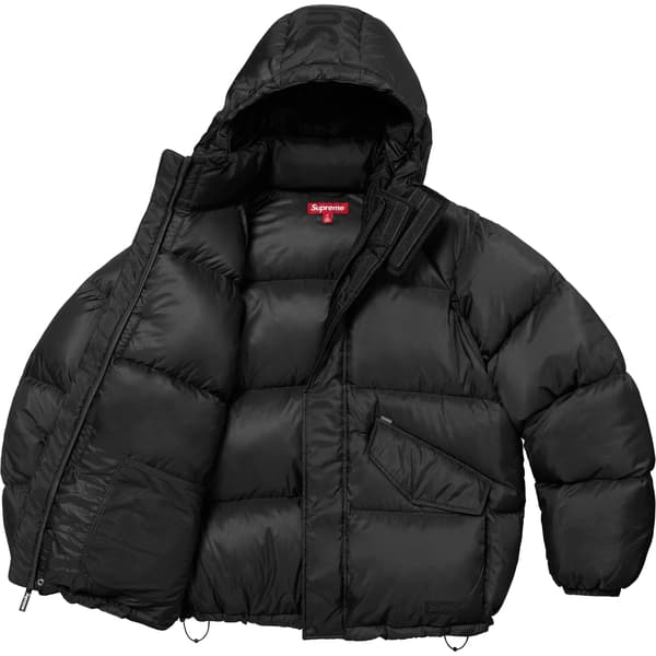 Supreme 700-Fill Down Lightweight Puffer Jacket - Black (front)