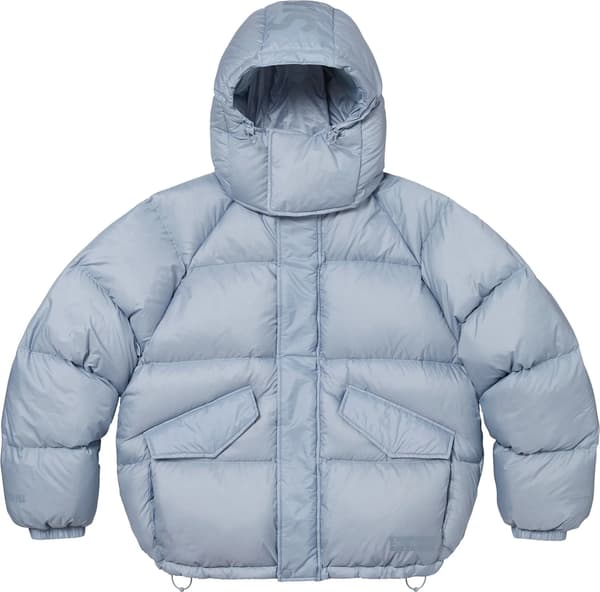 Supreme 700-Fill Down Lightweight Puffer Jacket - Light Blue (front)