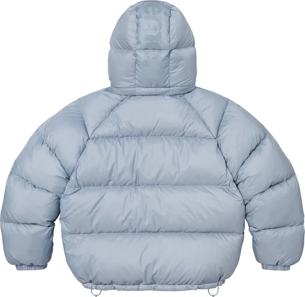Supreme 700-Fill Down Lightweight Puffer Jacket - Light Blue (front)