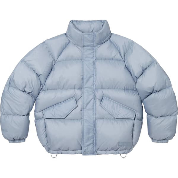 Supreme 700-Fill Down Lightweight Puffer Jacket - Light Blue (front)
