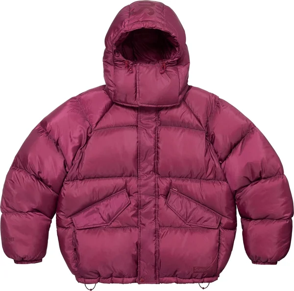 Supreme 700-Fill Down Lightweight Puffer Jacket - Magenta (front)