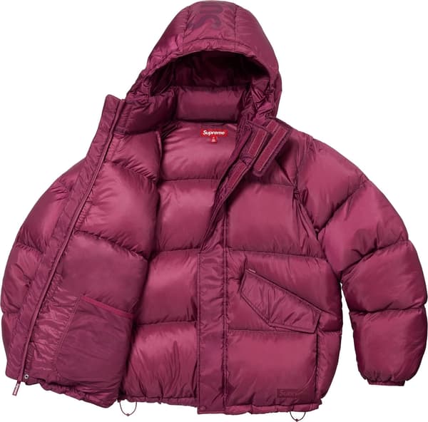 Supreme 700-Fill Down Lightweight Puffer Jacket - Magenta (front)