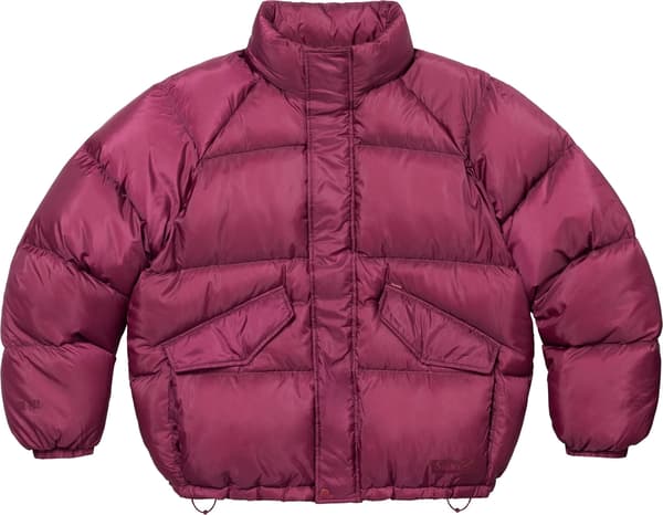 Supreme 700-Fill Down Lightweight Puffer Jacket - Magenta (front)