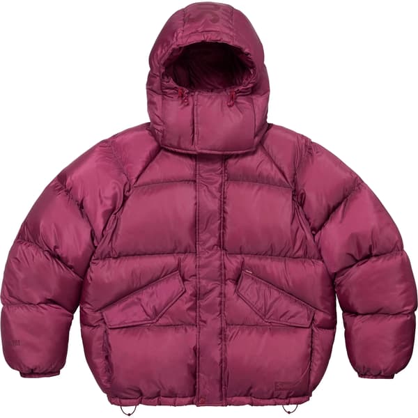 Supreme 700-Fill Down Lightweight Puffer Jacket - Magenta (front)