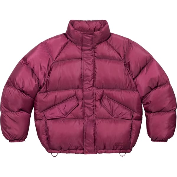 Supreme 700-Fill Down Lightweight Puffer Jacket - Magenta (front)