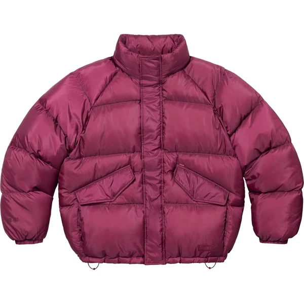 Supreme 700-Fill Down Lightweight Puffer Jacket - Magenta (front)