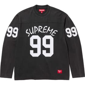 Supreme 99 L/S Football Top Black