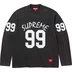 Supreme 99 L/S Football Top - Black (front)