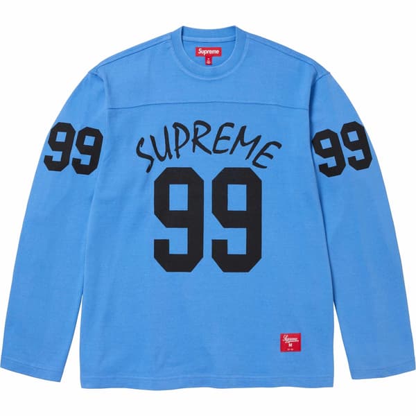 Supreme 99 L/S Football Top - Blue (front)