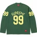 Supreme 99 L/S Football Top - Green (front)