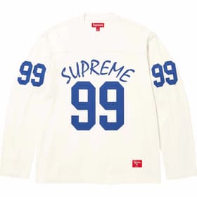 Supreme 99 L/S Football Top Stone