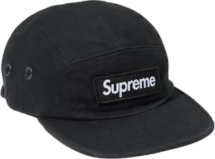 Supreme®/A.PRESSE Camp Cap Black