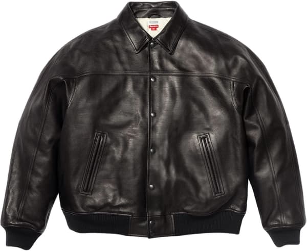 Supreme®/A.PRESSE Leather Jacket - Product Image