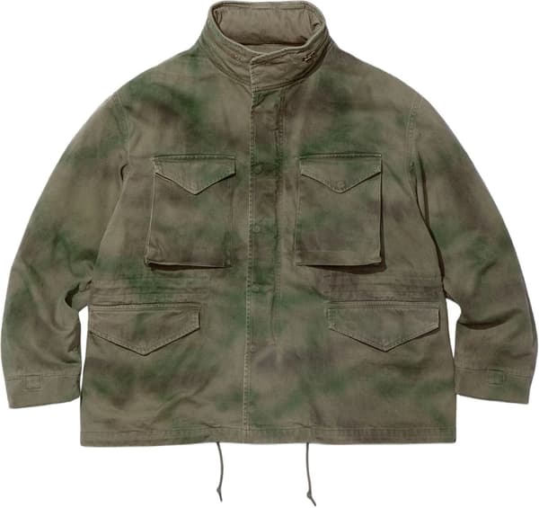 Supreme®/A.PRESSE M-65 - Olive (front)