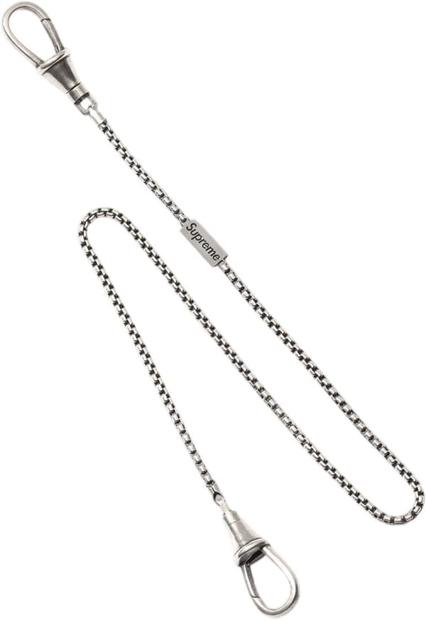 Supreme®/A.PRESSE Sterling Silver Classic Key Chain - Product Image