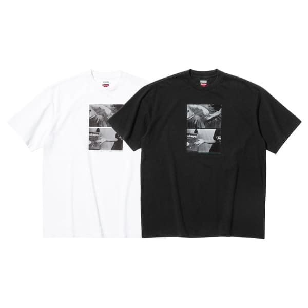 Supreme®/A.PRESSE Tee - White (front)
