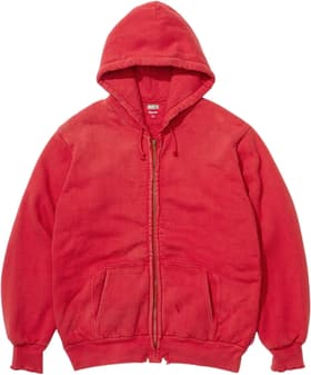 Supreme®/A.PRESSE Vintage Zip Up Hooded Sweatshirt Navy