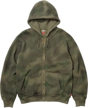 Supreme®/A.PRESSE Vintage Zip Up Hooded Sweatshirt Olive