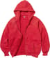 Supreme®/A.PRESSE Vintage Zip Up Hooded Sweatshirt - Red (front)