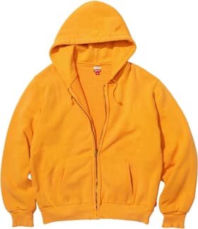 Supreme®/A.PRESSE Vintage Zip Up Hooded Sweatshirt Yellow
