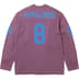 Supreme Affiliated L/S Football Top - Dusty Purple (front)