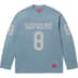 Supreme Affiliated L/S Football Top - Slate (front)