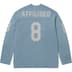 Supreme Affiliated L/S Football Top - Slate (front)