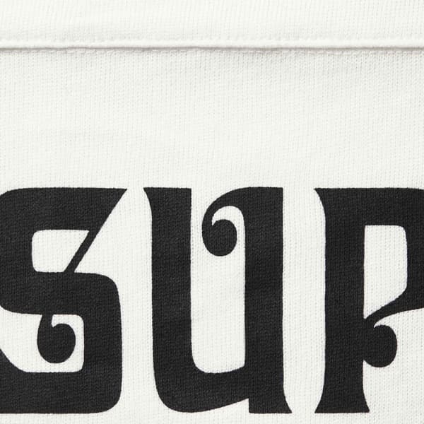 Supreme Affiliated L/S Football Top - White (front)