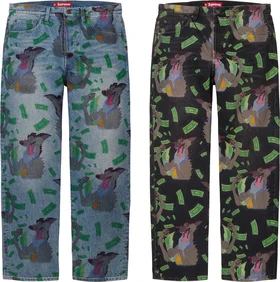 Supreme All Dogs Go To Heaven Loose Fit Jean