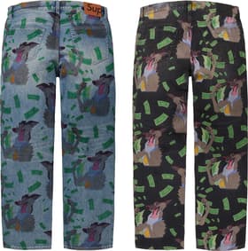 Supreme All Dogs Go To Heaven Loose Fit Jean Group Shots