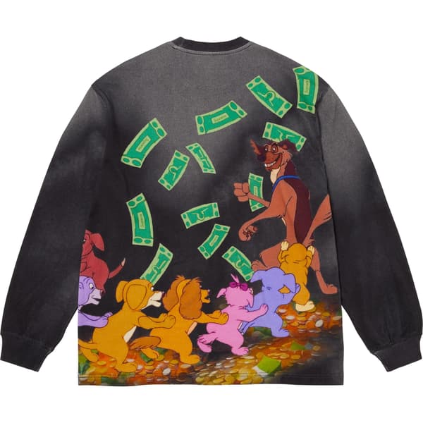 Supreme All Dogs Go To Heaven L/S Top - Night (front)