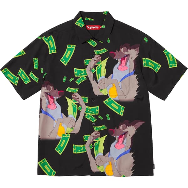 Supreme All Dogs Go To Heaven S/S Shirt - Black (front)