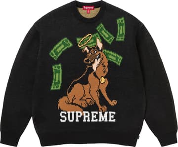 Supreme All Dogs Go To Heaven Sweater