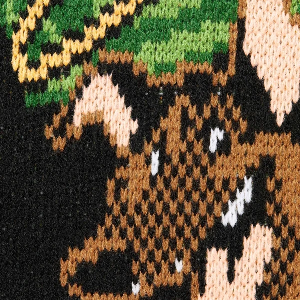 Supreme All Dogs Go To Heaven Sweater - Black (front)