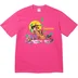 Supreme All Dogs Go To Heaven Tee - Fuchsia (front)