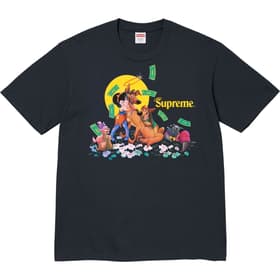 Supreme All Dogs Go To Heaven Tee Navy
