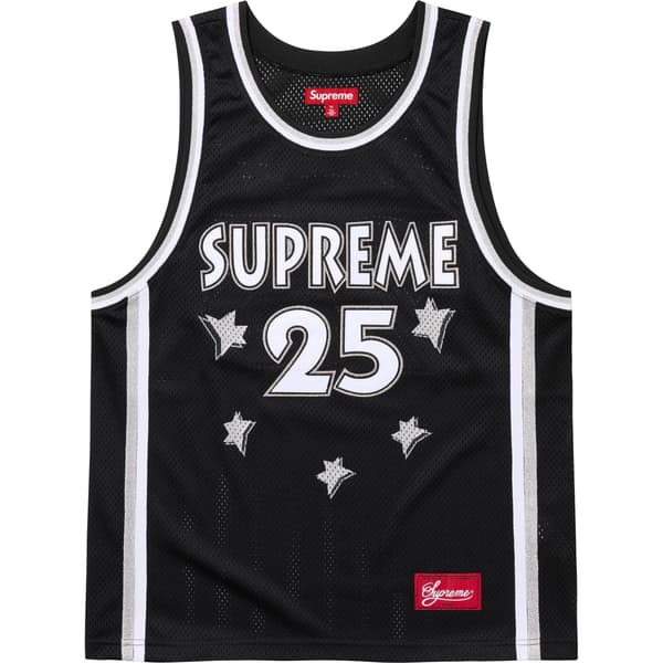 Supreme All Star Basketball Jersey - Black (front)