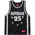 Supreme All Star Basketball Jersey - Black (front)