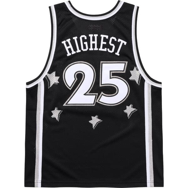 Supreme All Star Basketball Jersey - Black (front)