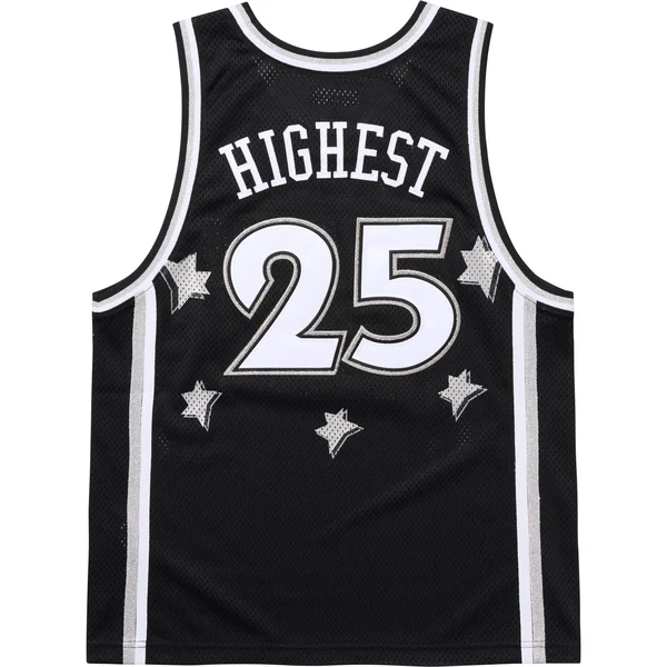 Supreme All Star Basketball Jersey - Black (front)
