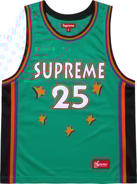 Supreme All Star Basketball Jersey Green
