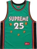 Supreme All Star Basketball Jersey - Green (front)