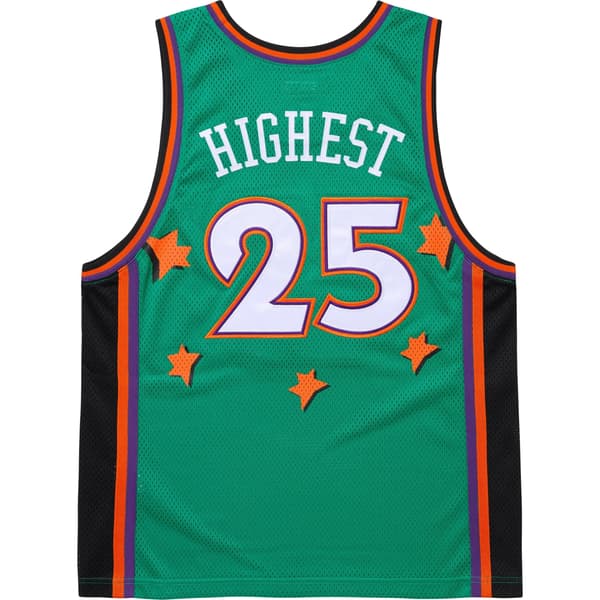 Supreme All Star Basketball Jersey - Green (front)