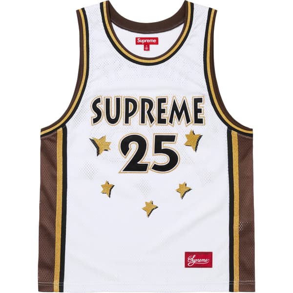 Supreme All Star Basketball Jersey - White (front)