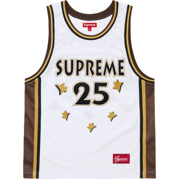 Supreme All Star Basketball Jersey - White (front)