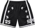 Supreme All Star Basketball Short - Black (front)
