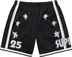 Supreme All Star Basketball Short - Black (front)