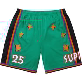 Supreme All Star Basketball Short Green