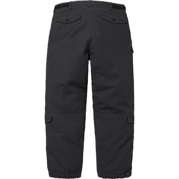 Supreme Alpha Industries Cotton Twill Flight Pant - Black (front)